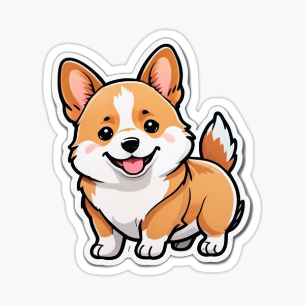 Item preview, Pawsitively Adorable Corgi Cutie designed and sold by SoftLivingCore.