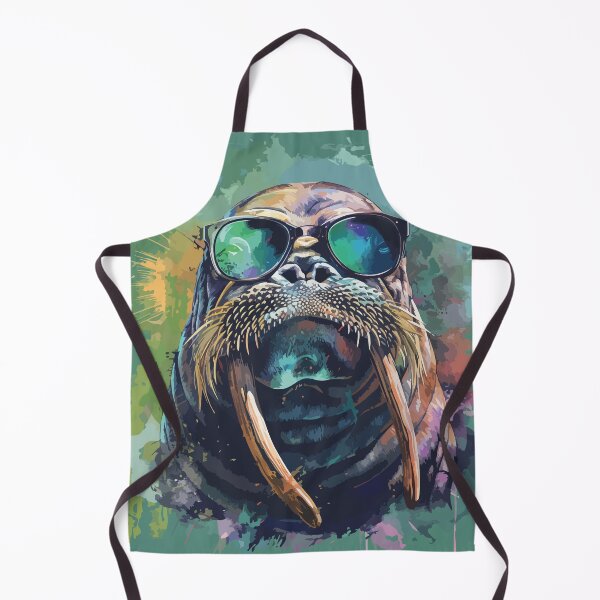 Item preview, Colorful/Colorful walrus with sunglasses 04 designed and sold by Batch-C91.