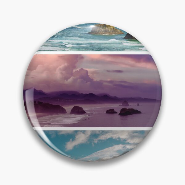 Item preview, Cannon Beach Oregon Poster designed and sold by CyberArtistOne.