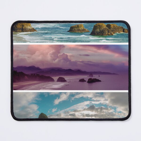 Item preview, Cannon Beach Oregon Poster designed and sold by CyberArtistOne.