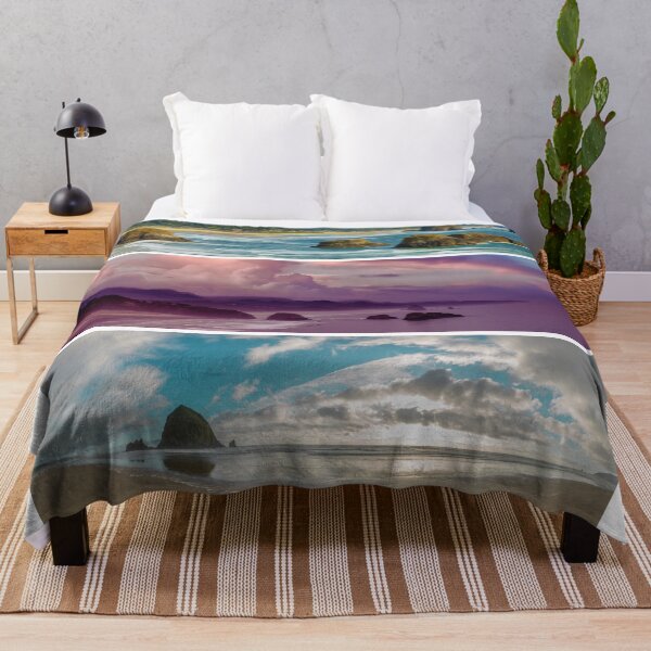 Item preview, Cannon Beach Oregon Poster designed and sold by CyberArtistOne.