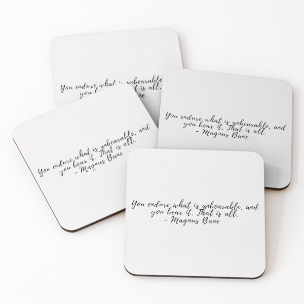 Item preview, Magnus Bane Quote - 7 designed and sold by BeCreativeArts.