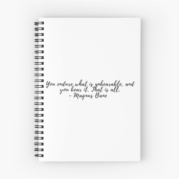 Item preview, Magnus Bane Quote - 7 designed and sold by BeCreativeArts.