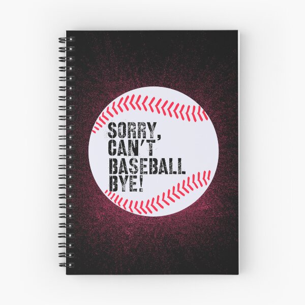 Item preview, Sorry Can’t Baseball Bye! Red and White designed and sold by TalkThatTalk.