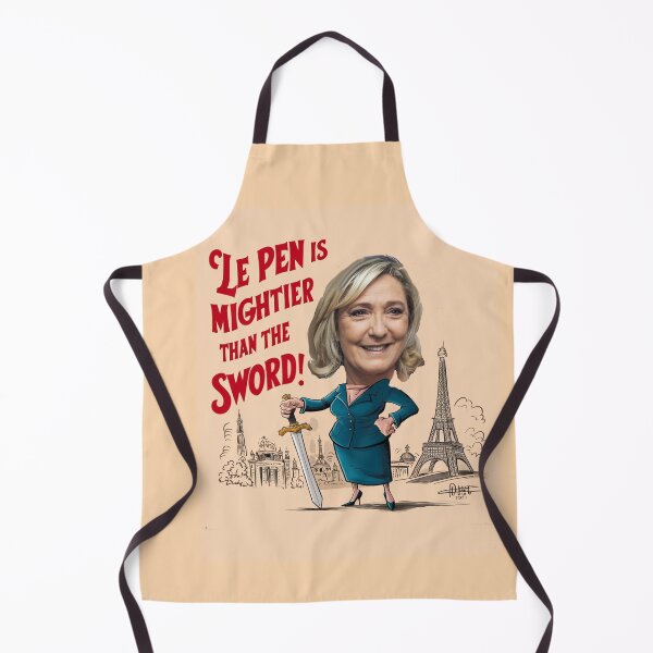 Item preview, Lepen Is Mightier Than The Sword designed and sold by Flirt-Teez.