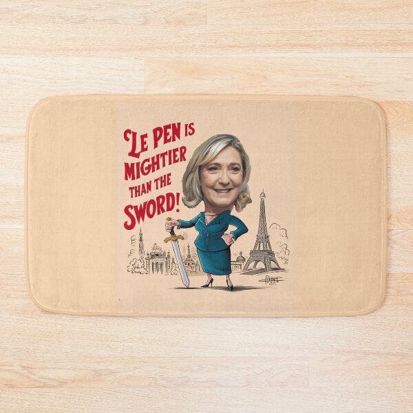 Item preview, Lepen Is Mightier Than The Sword designed and sold by Flirt-Teez.