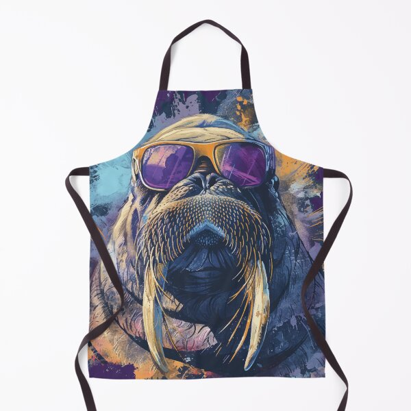 Item preview, Colorful/Colorful walrus with sunglasses 06 designed and sold by Batch-C91.