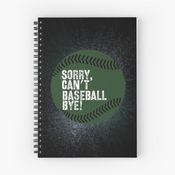 Item preview, Sorry Can’t Baseball Bye! Army Green and White designed and sold by TalkThatTalk.
