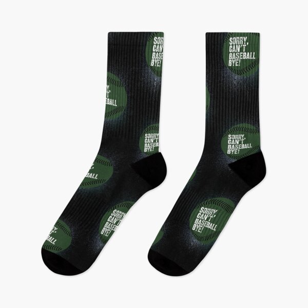 Item preview, Sorry Can’t Baseball Bye! Army Green and White designed and sold by TalkThatTalk.