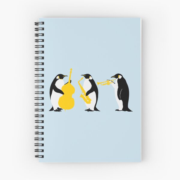 Item preview, Pingüinos emperadores del jazz designed and sold by FieldScent.