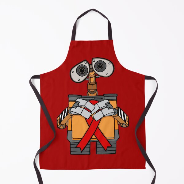 Item preview, Robot holding awareness ribbon (Red) designed and sold by CaitlynConnor.