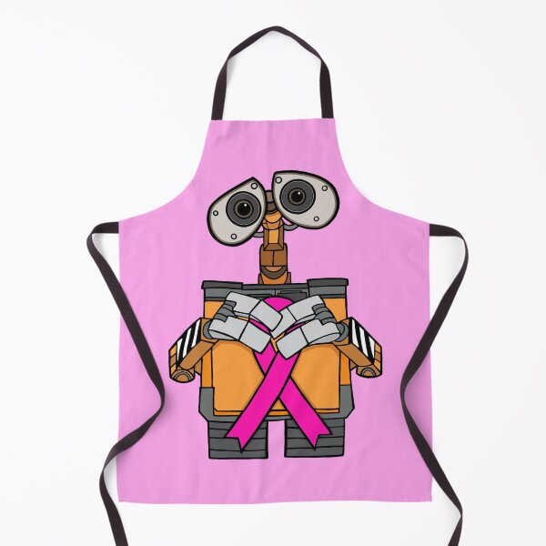 Item preview, Robot holding awareness ribbon (Pink) designed and sold by CaitlynConnor.
