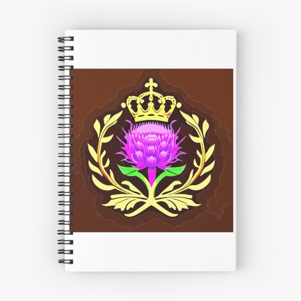 Item preview, The Floral Diadem Emblem designed and sold by Highlandkings.