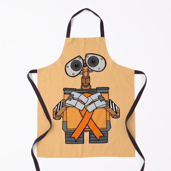 Item preview, Robot holding awareness ribbon (Orange) designed and sold by CaitlynConnor.