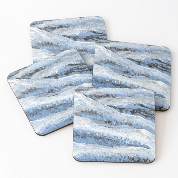 Item preview, Blue Snowcaps designed and sold by Jess Reynolds.