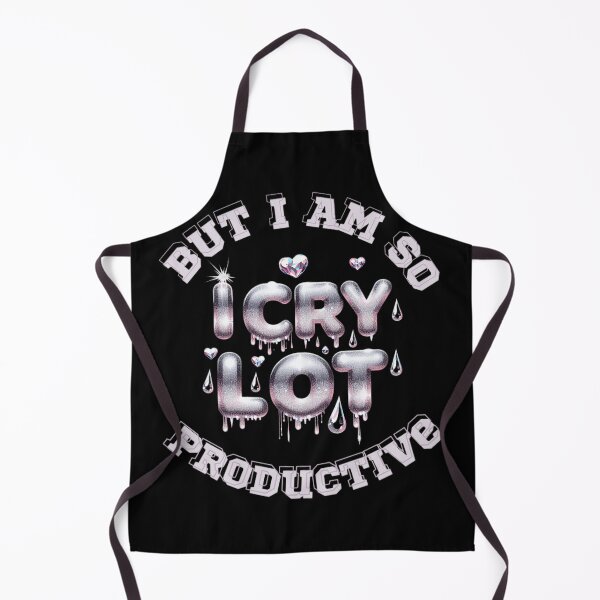 Item preview, I cry a lot but I am so productive designed and sold by Memosonata.