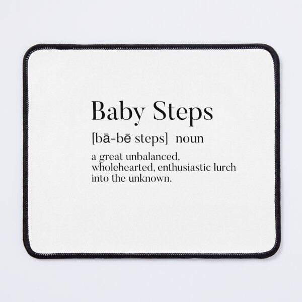 Item preview, Baby Steps Description designed and sold by TattedHart.
