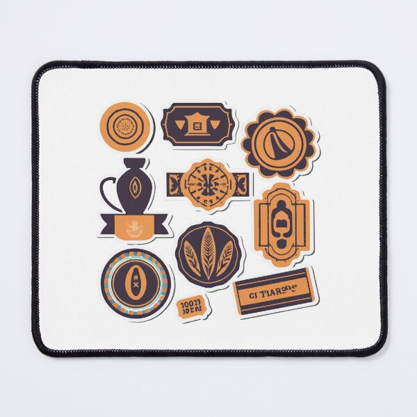 Item preview, Pottery Stamps and Seals Collection designed and sold by NiftyWrx.