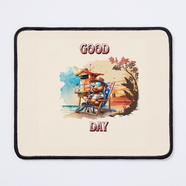 Item preview, GOOD DAY A BEAVER SUNNUNG HIMSELF (AUSTRALIAN SCENE) designed and sold by lovingtouch.