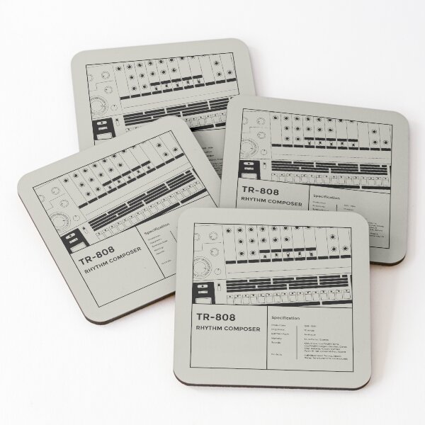 Item preview, 808 Drum Machine for Dawless Beatmaker and Musician designed and sold by AtomicMalibu.