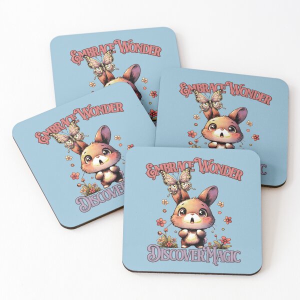 Item preview, Embrace Wonder, Discover Magic Nature Loving Baby Bunny designed and sold by CRHPOD20.