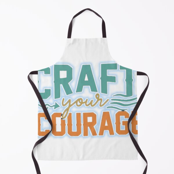 Item preview, Multicolored "Craft Your Courage" T-Shirt Design designed and sold by Diwakar-Designs.