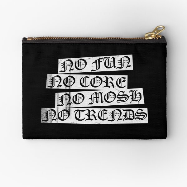 Item preview, Black Metal - "NO FUN NO CORE NO MOSH NO TRENDS" Mayhem Deathcrush designed and sold by Black Metal Flame.