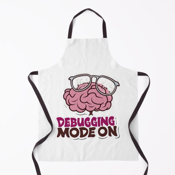 Item preview, Debugging Mode On - Geeky Programmer Brain Cartoon designed and sold by NiftyWrx.