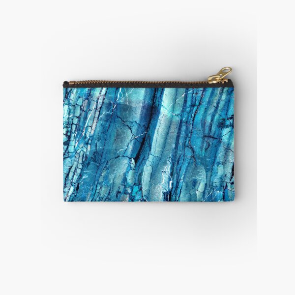Item preview, New Trendy Azure Blue (Faux) Marble Art Design  designed and sold by DEC02.