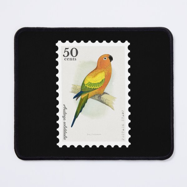 Item preview, Sun Parakeet (Aratinga solstitialis) Stamp designed and sold by RabbitK.