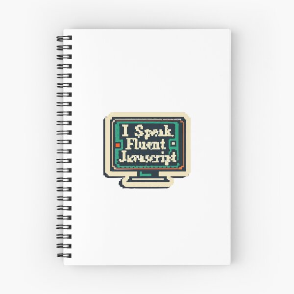 Item preview, Retro Pixel Art JavaScript Fluency Design designed and sold by NiftyWrx.