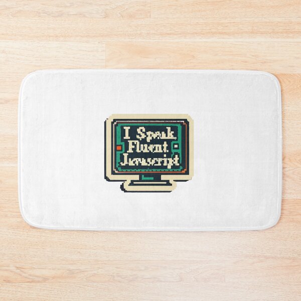 Item preview, Retro Pixel Art JavaScript Fluency Design designed and sold by NiftyWrx.