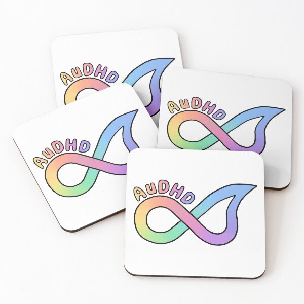 Item preview, AuDHD symbol (ADHD butterfly + autism infinity symbol combined) | neurodiversity designed and sold by NeurodiverseTea.