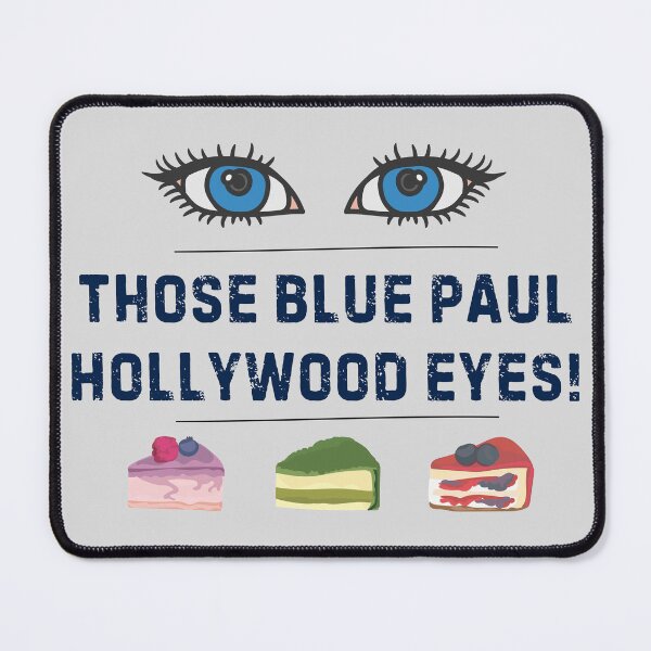 Item preview, The Great British Bake Off: Those Blue Paul Hollywood Eyes designed and sold by lmfluffycat.