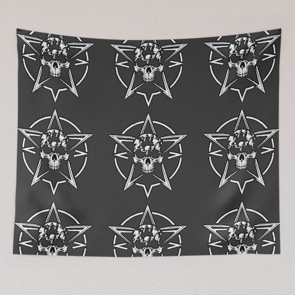 Item preview, Wicked Cosmic Skull Rebellion: Alien Star Pentagram Graphic designed and sold by DopeStick.