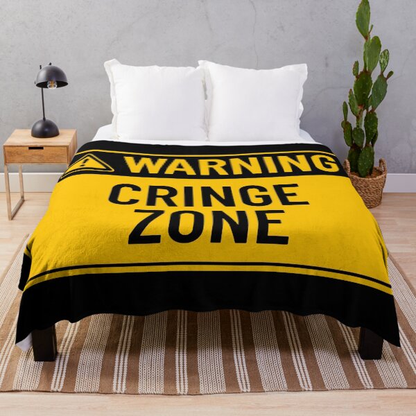 Item preview, Warning: Cringe Zone designed and sold by mr-k-store.