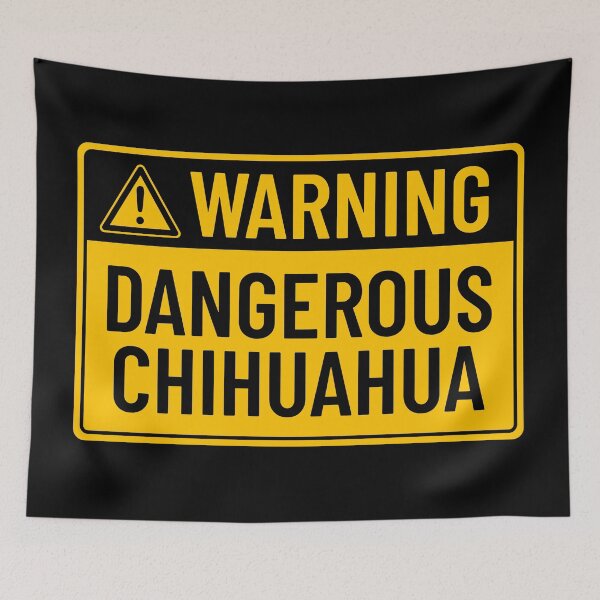 Item preview, Warning: Dangerous Chihuahua designed and sold by mr-k-store.