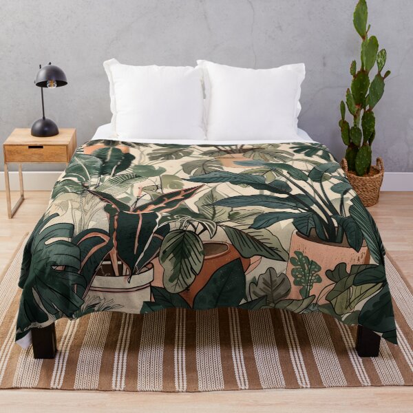 Item preview, Tropical Jungle Houseplants Collection designed and sold by TeaTimePrints.