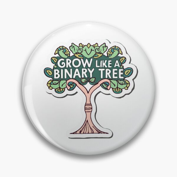 Item preview, Grow Like a Binary Tree - Programmer Whimsy Art designed and sold by NiftyWrx.