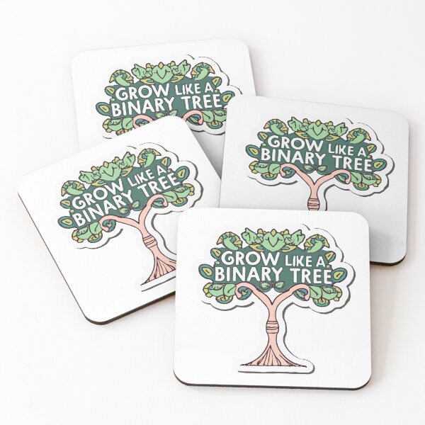 Item preview, Grow Like a Binary Tree - Programmer Whimsy Art designed and sold by NiftyWrx.
