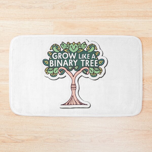 Item preview, Grow Like a Binary Tree - Programmer Whimsy Art designed and sold by NiftyWrx.