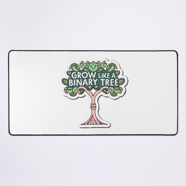 Item preview, Grow Like a Binary Tree - Programmer Whimsy Art designed and sold by NiftyWrx.