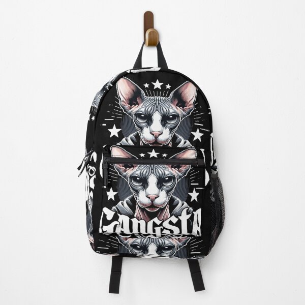 Item preview, Sphynx cat cool gangsta gangster gift designed and sold by Pineapple-Tree.