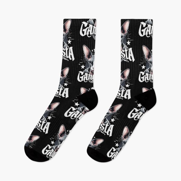 Item preview, Sphynx cat cool gangsta gangster gift designed and sold by Pineapple-Tree.