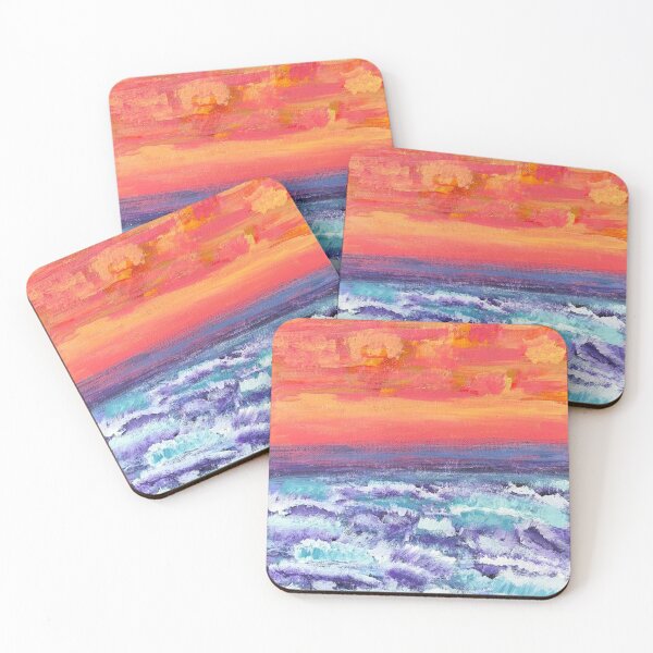 Item preview, Velvet Ocean Sunset designed and sold by Jess Reynolds.