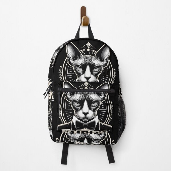 Item preview, Sphynx cat chic suit tuxedo next level gift designed and sold by Pineapple-Tree.