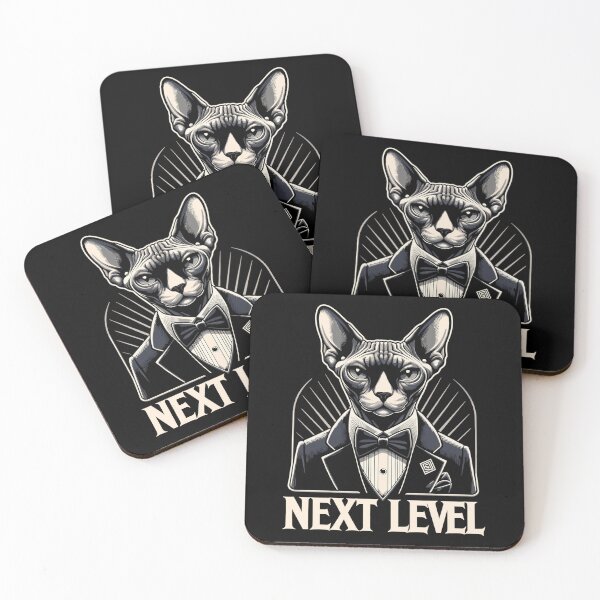 Item preview, Sphynx cat chic suit tuxedo next level gift designed and sold by Pineapple-Tree.