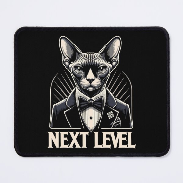 Item preview, Sphynx cat chic suit tuxedo next level gift designed and sold by Pineapple-Tree.