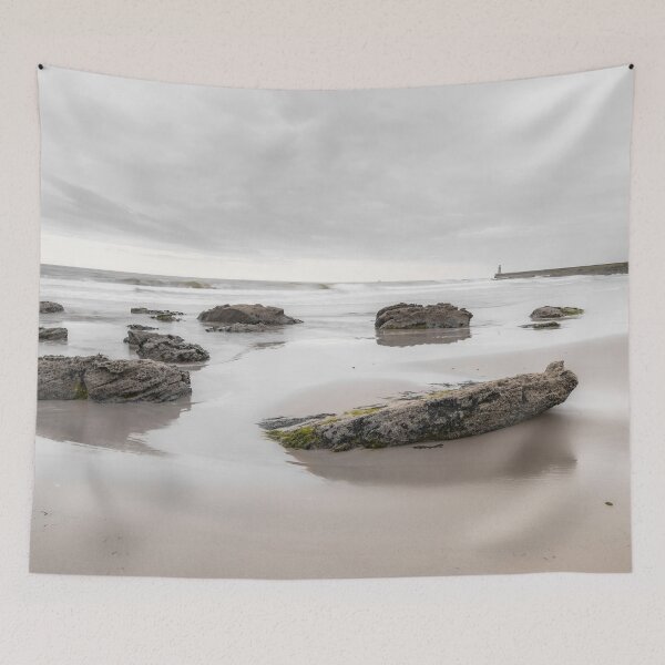 Item preview, Rocks on a sandy beach designed and sold by assaf.