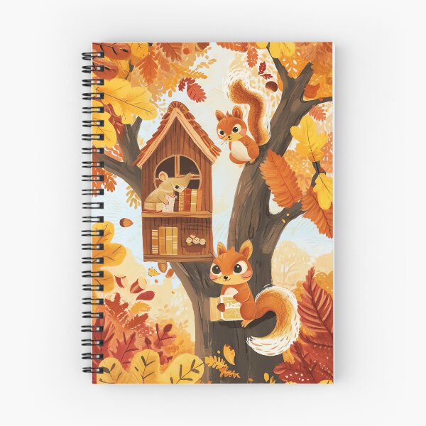 Item preview, Squirrel School Fun designed and sold by cute-animals99.